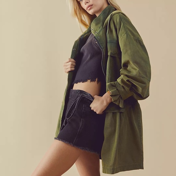 COPY - Free People x We The Free Nocturne Parka XS Dark Orange Oversized  Hoode… - Picture 7 of 7